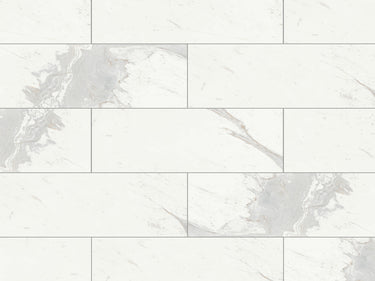 Nuvola White 12x36 7mm Matte Porcelain Tile