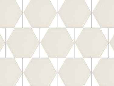Twist White 6x6 8.5mm Matte Porcelain Tile